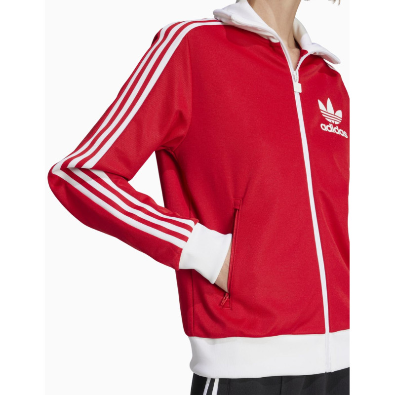 Chaqueta Adidas Classic TT para mujer Red