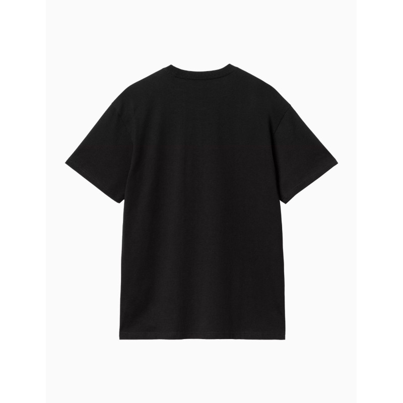 Camiseta Carhartt Wip Chase Black Gold
