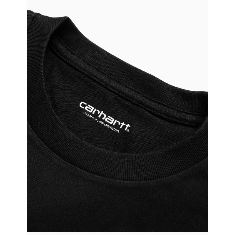 Camiseta Carhartt Wip Chase Black Gold