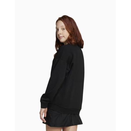 Sudadera Boyfriend Crew Adidas Black Junior (Adolescentes)