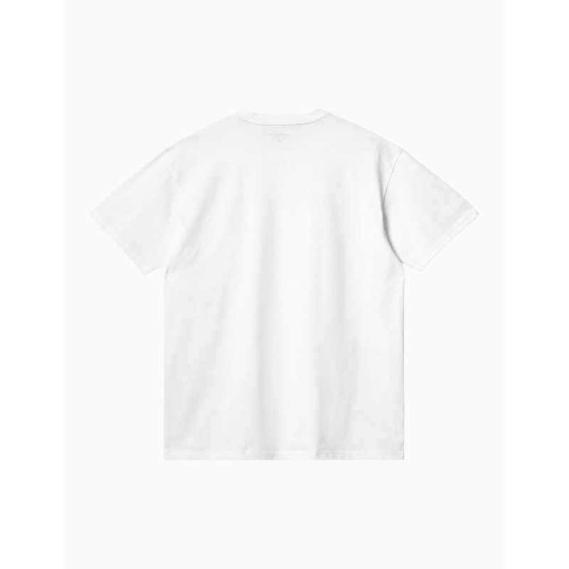 Camiseta Carhartt Wip Chase White Gold