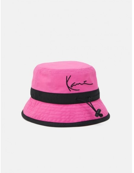 BUCKET KARL KANI  SIGNATURE BLK