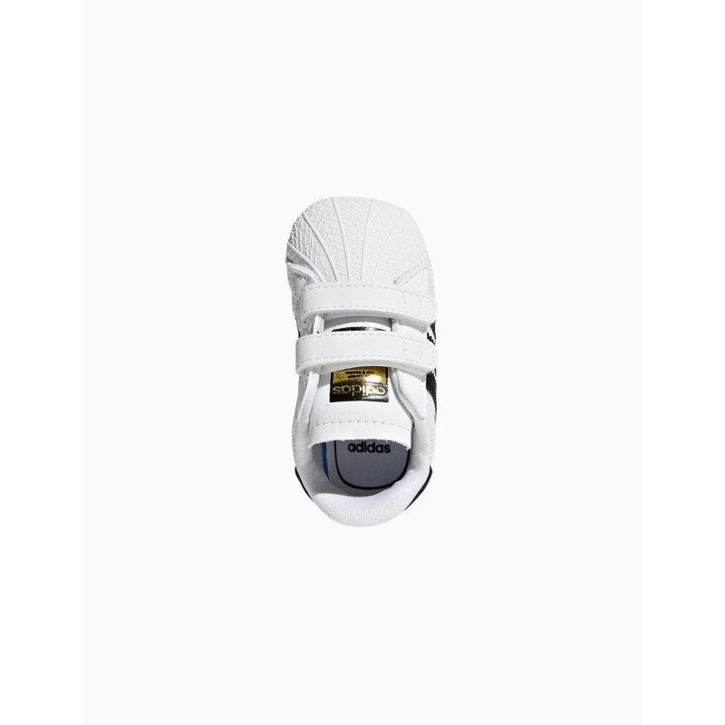 Zapatillas Adidas Superstar Crib White and Black