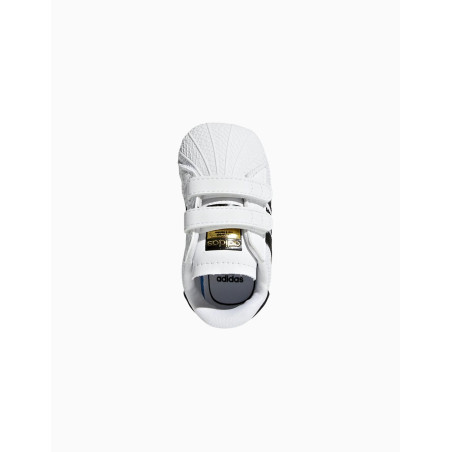 Zapatillas Adidas Superstar Crib White and Black
