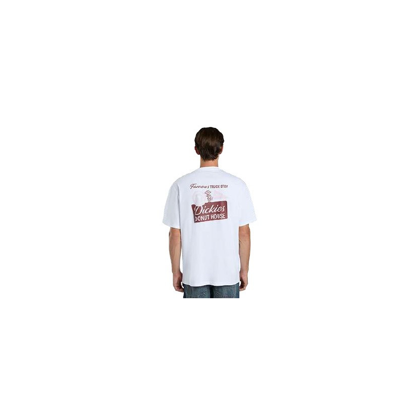 Camiseta Dickies  Donut House White