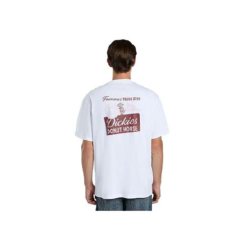 Camiseta Dickies  Donut House White