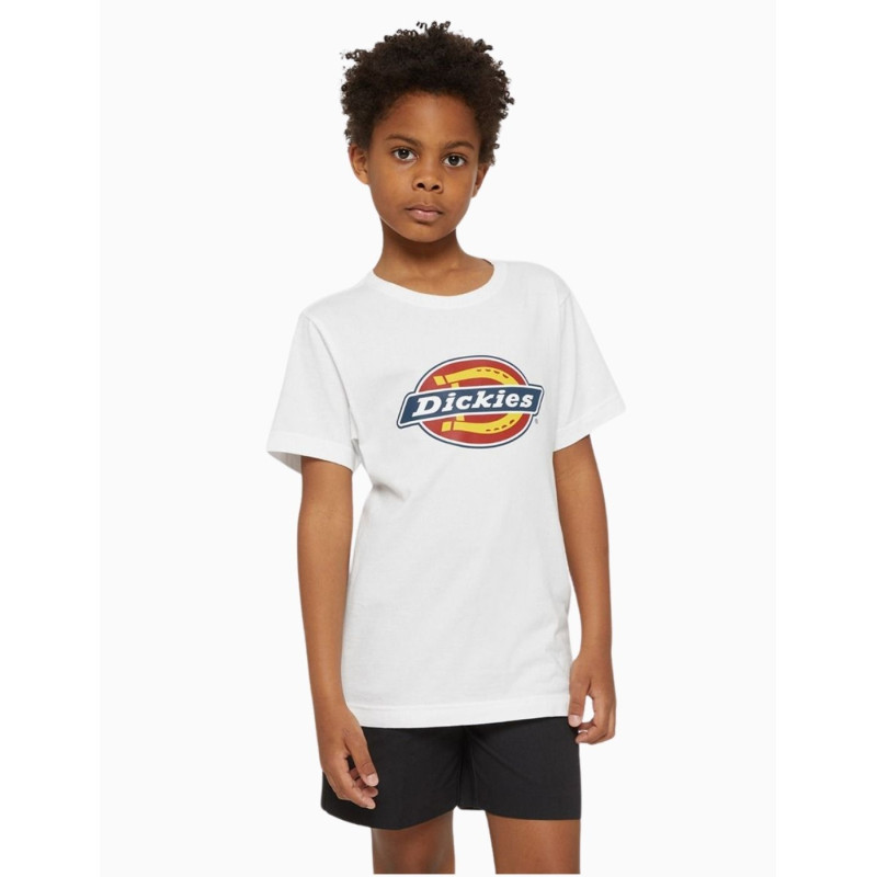 Camiseta Dickies Icon Logo para niños white