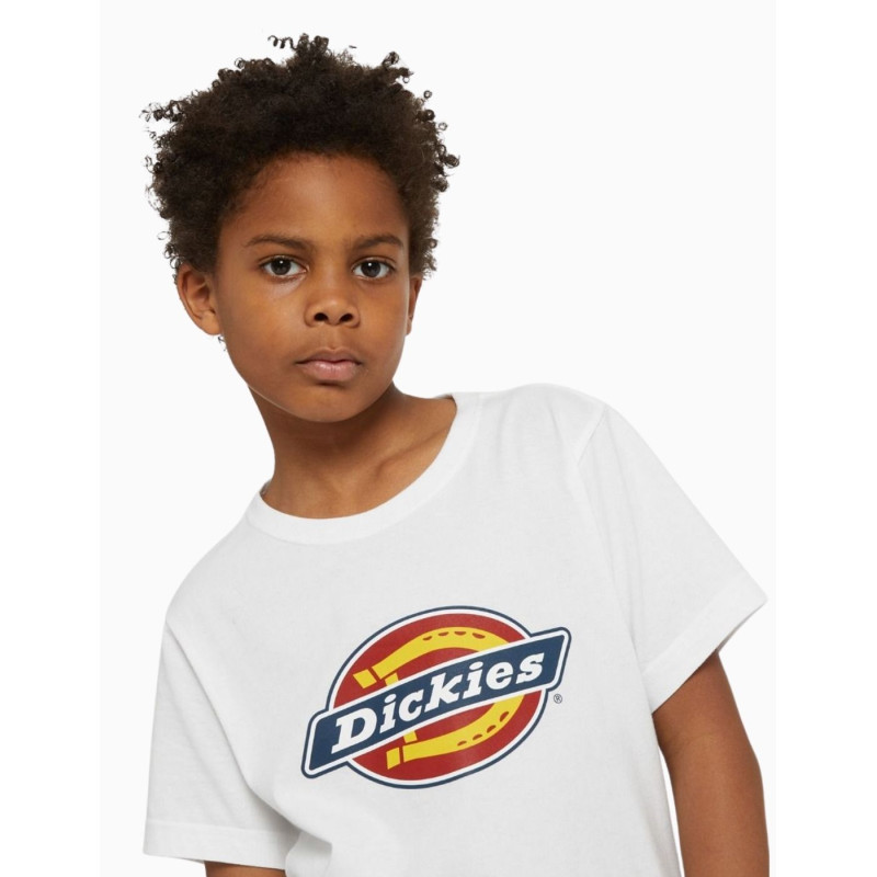 Camiseta Dickies Icon Logo para niños white
