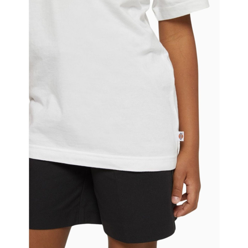 Camiseta Dickies Icon Logo para niños white