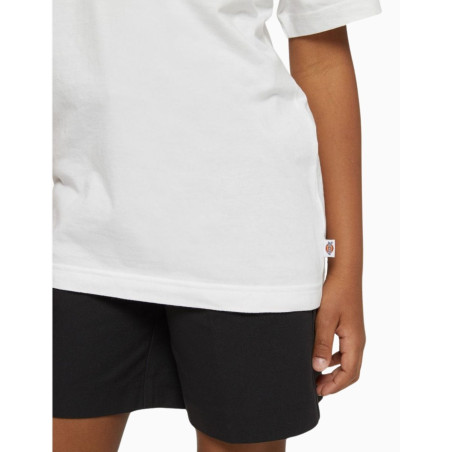 Camiseta Dickies Icon Logo para niños white