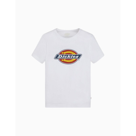 Camiseta Dickies Icon Logo para niños white