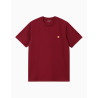 Camiseta Carhartt Wip Chase Scarlet Gold