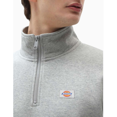 Sudadera Dickies Oakport Quarter Zip Grey