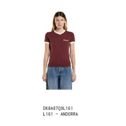 Camiseta Dickies Slayden Ringer para mujer