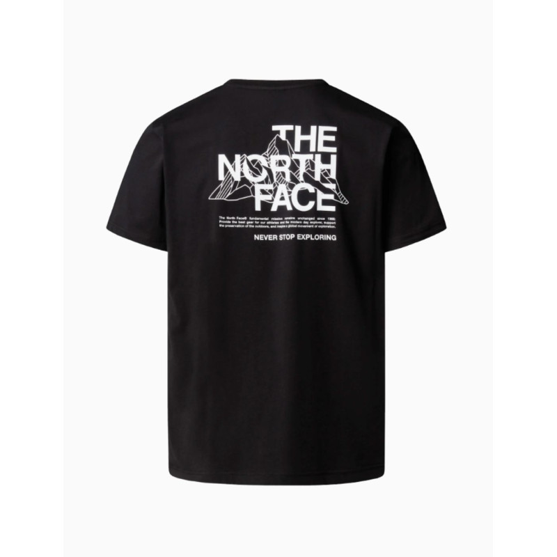 Camiseta The North Face de manga corta M Mountain Sketch