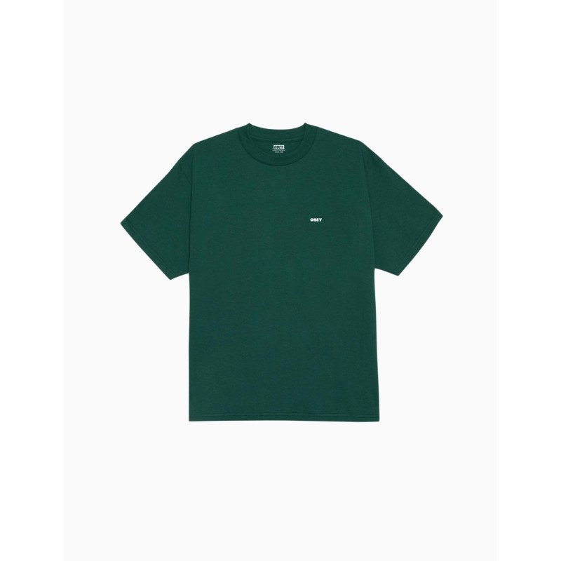 Camiseta Obey quarter icon Rainforest
