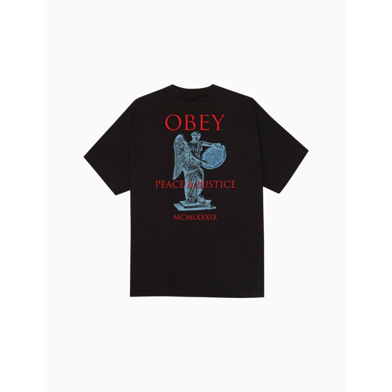 Camiseta Obey Peace & Justice Statue