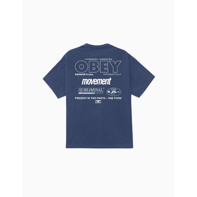Camiseta Obey Persistent Movement