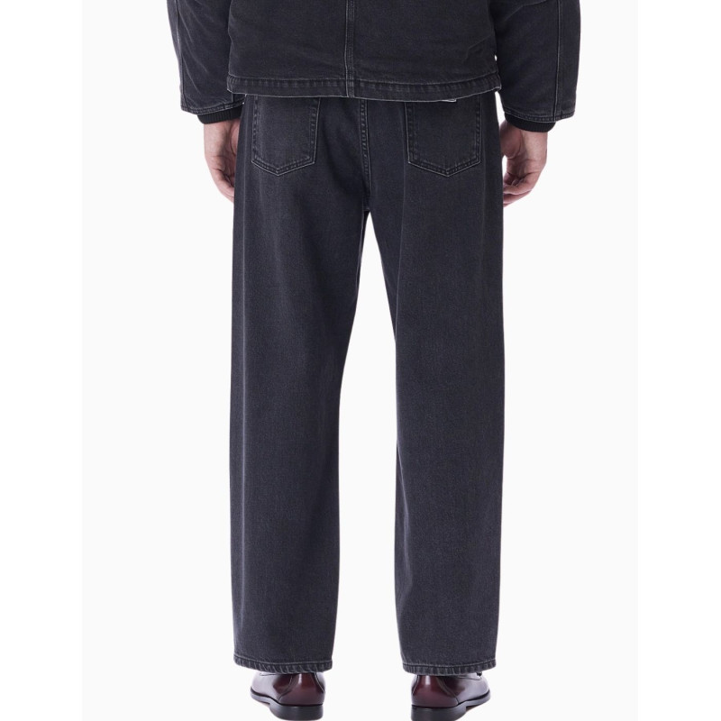 Pantalon Obey Hardwork denim Faded black