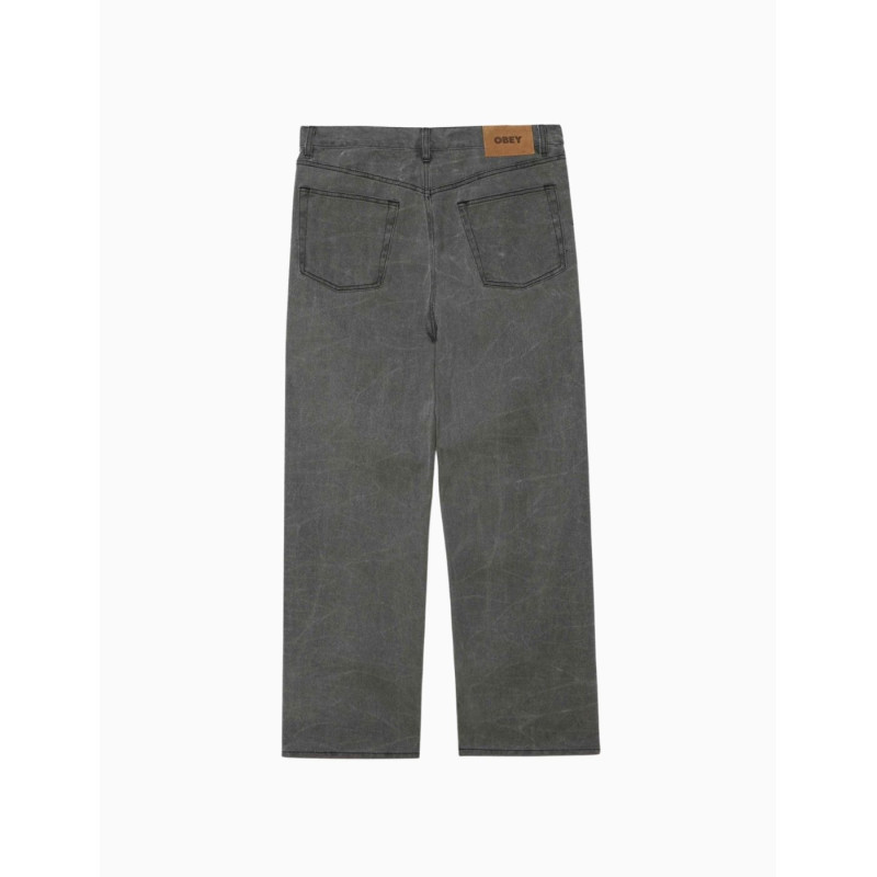 Pantalon Obey Classic Wrinkle baggy