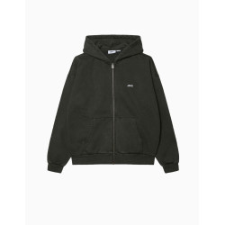 Sudadera Obey Lowercase pigment zip hood
