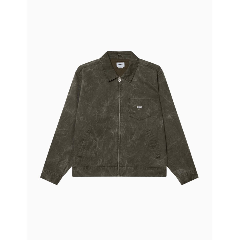 Chaqueta Obey Workman zip jacket