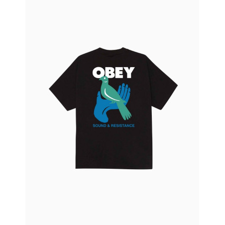 Camiseta Obey Sound & Resistance Bird