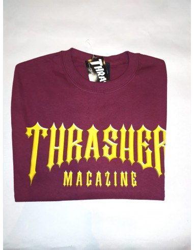 CAMISETA THRASHER LOW LOW LOGO GRANATE