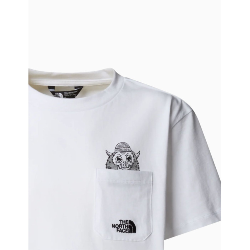 Camiseta The North Face de manga corta Teen Oversized