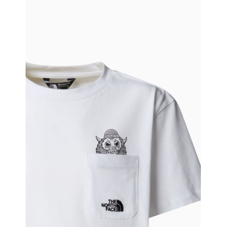 Camiseta The North Face de manga corta Teen Oversized