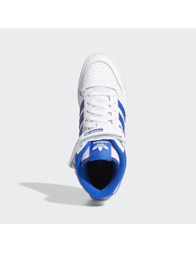 ZAPATILLAS ADIDAS FORUM MID J AZUL Y BLANCO