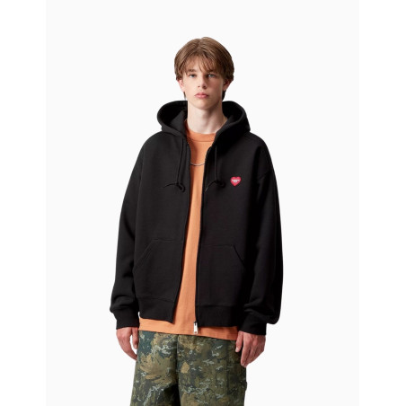 Sudadera Carhartt Heart II Hart Black