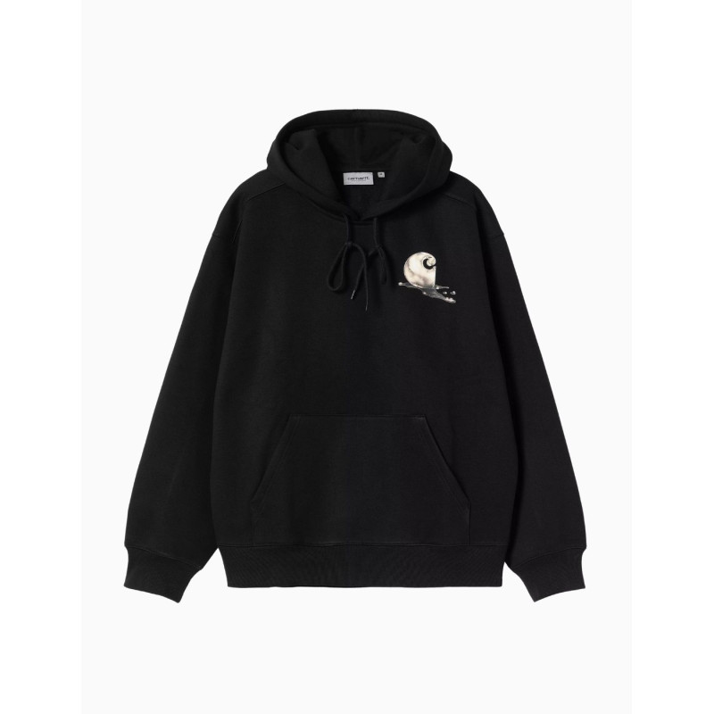 Sudadera Carhartt Wip Hooded Jake Garcia Black