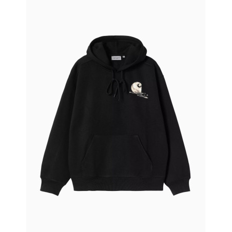 Sudadera Carhartt Wip Hooded Jake Garcia Black