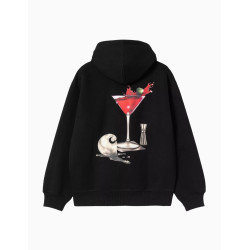 Sudadera Carhartt Wip Hooded Jake Garcia Black