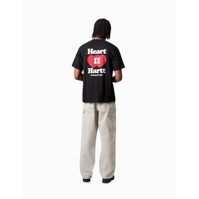 Camiseta Carhartt Wip Heart II Hartt Black
