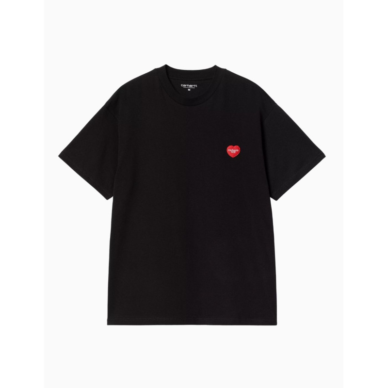 Camiseta Carhartt Wip Heart II Hartt Black