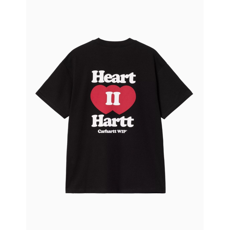 Camiseta Carhartt Wip Heart II Hartt Black
