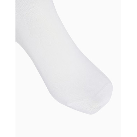 Calcetines Adidas Clásicos 3 Bandas Blancos (3 Unidades)