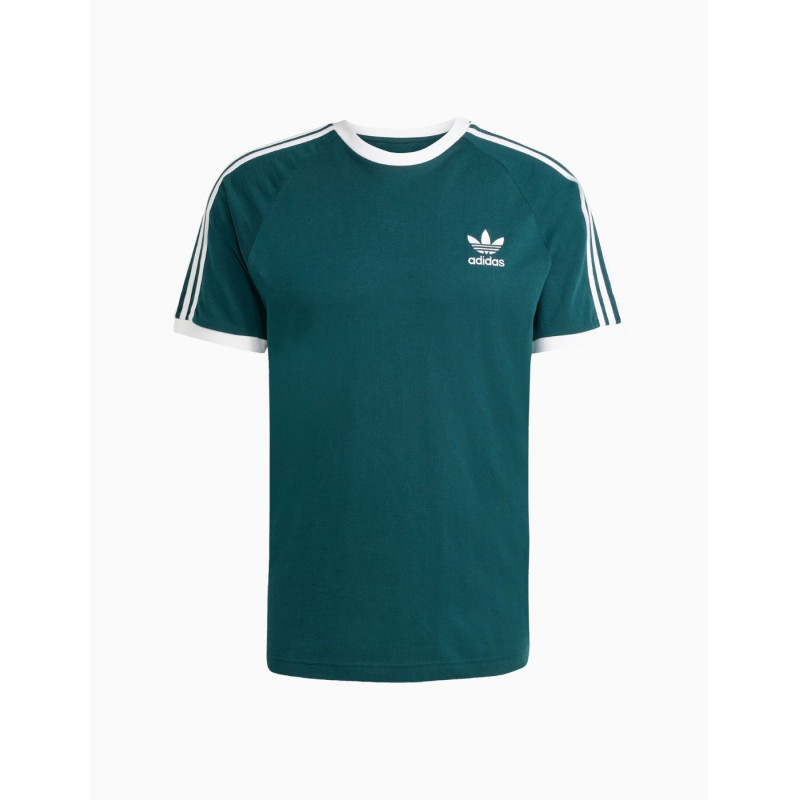 Camiseta de manga corta Adidas 3 Stripes Aurivy para hombres
