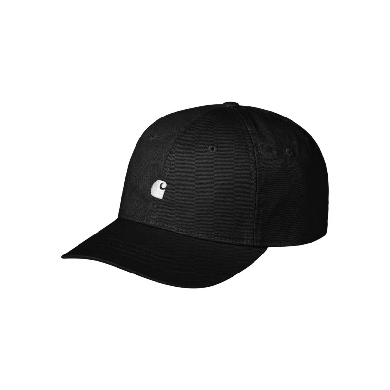 Gorra Carhartt Madison Wip logo cap Black White