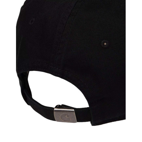 Gorra Carhartt Madison Wip logo cap Black White