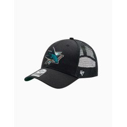 Gorra Brand 47 Brand MVP en color negro con logo NHL San Jose Sharks
