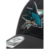 Gorra Brand 47 Brand MVP en color negro con logo NHL San Jose Sharks