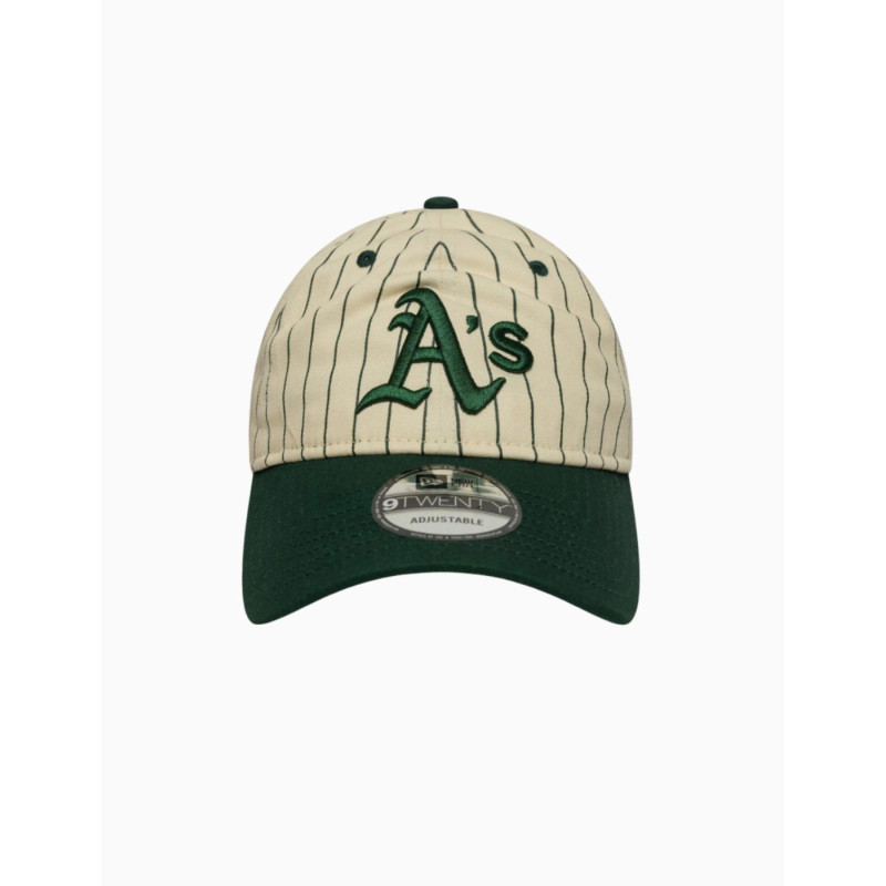 Gorra New Era MLB Pinstripe 9TWENTY Oakland Athletics