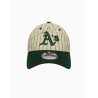 Gorra New Era MLB Pinstripe 9TWENTY Oakland Athletics
