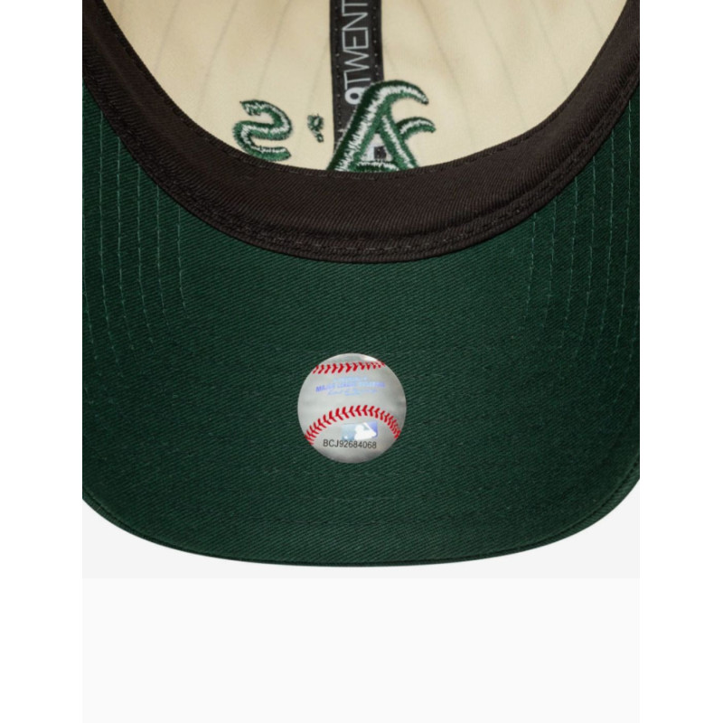 Gorra New Era MLB Pinstripe 9TWENTY Oakland Athletics