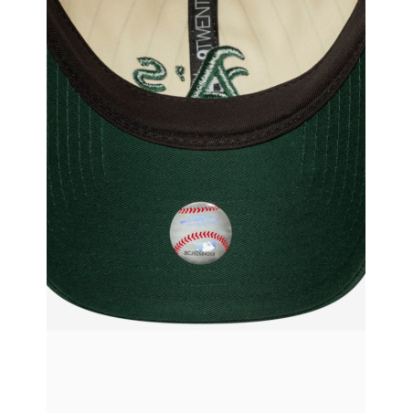 Gorra New Era MLB Pinstripe 9TWENTY Oakland Athletics