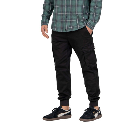 Pantalón Reell Reflex Rib Cargo Black