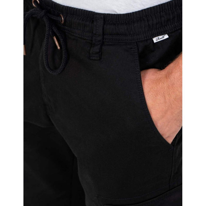 Pantalón Reell Reflex Rib Cargo Black